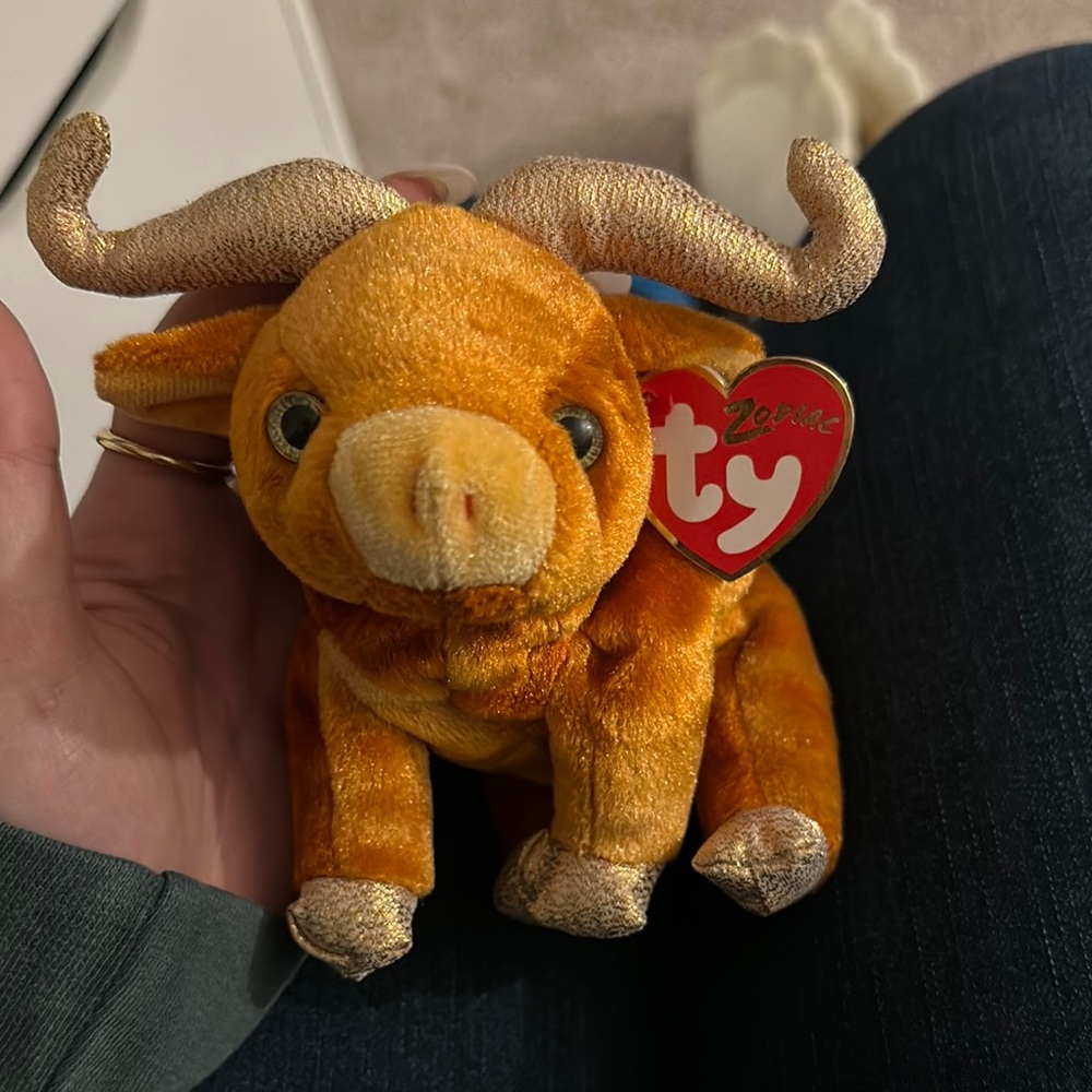 Ty Beanie Baby - The Ox Chinese Zodiac